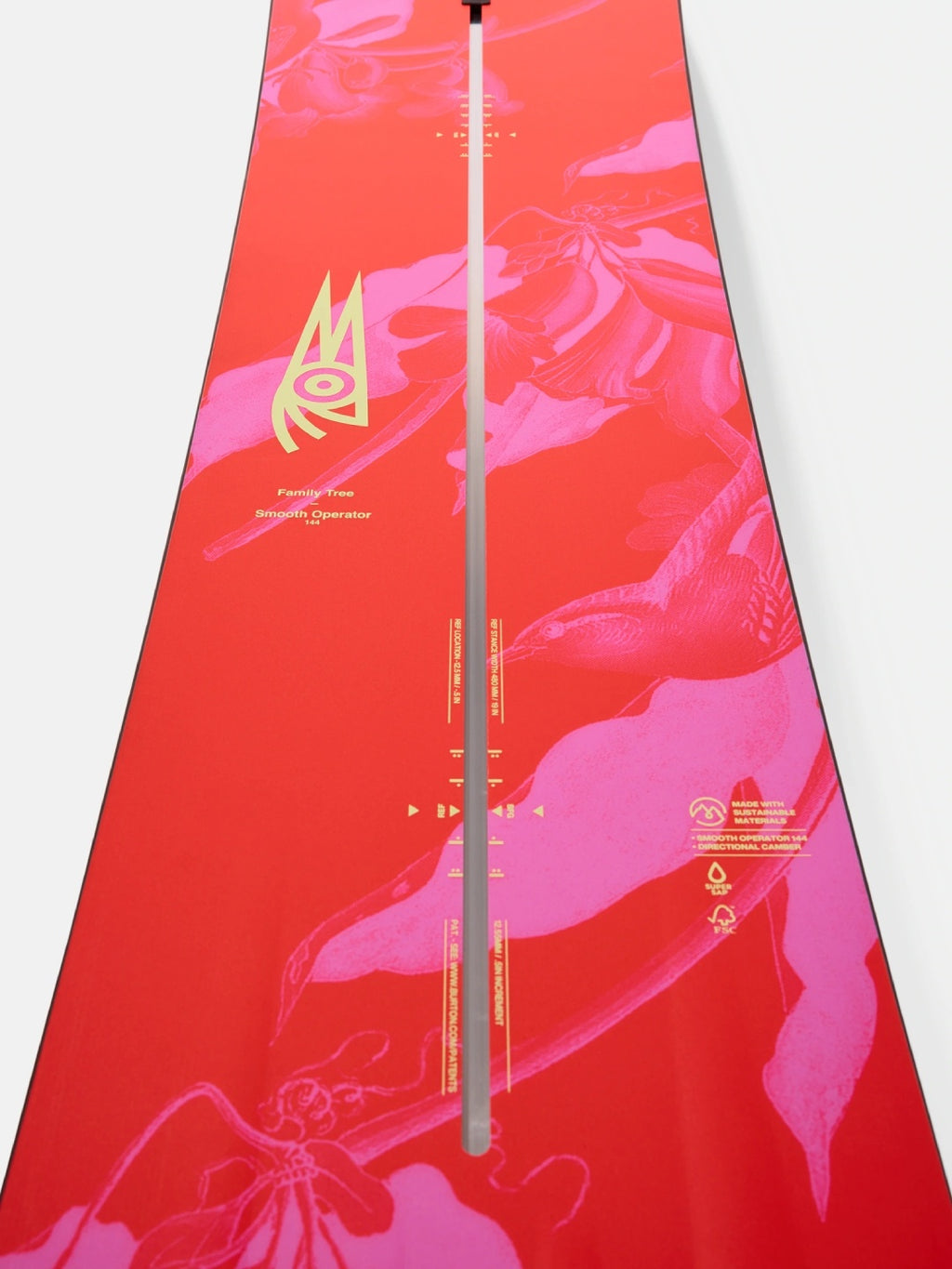 25/26モデル Family Tree Smooth Operator Camber Snowboard [302911] 【大型商品】｜BURTON
