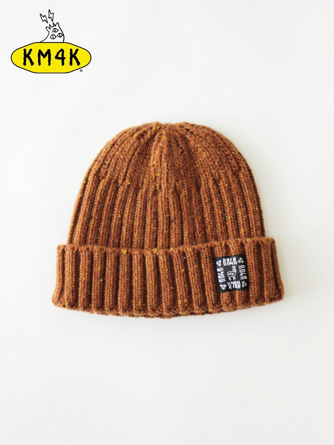 26/27モデル KM4K HIKER BEANIE #BROWN MIX｜KM4K
