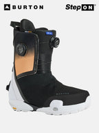 25/26モデル Men's Waverange X Step On Wide Snowboard Boots #ORANGE CREAM/MULTI [302931]｜BURTON