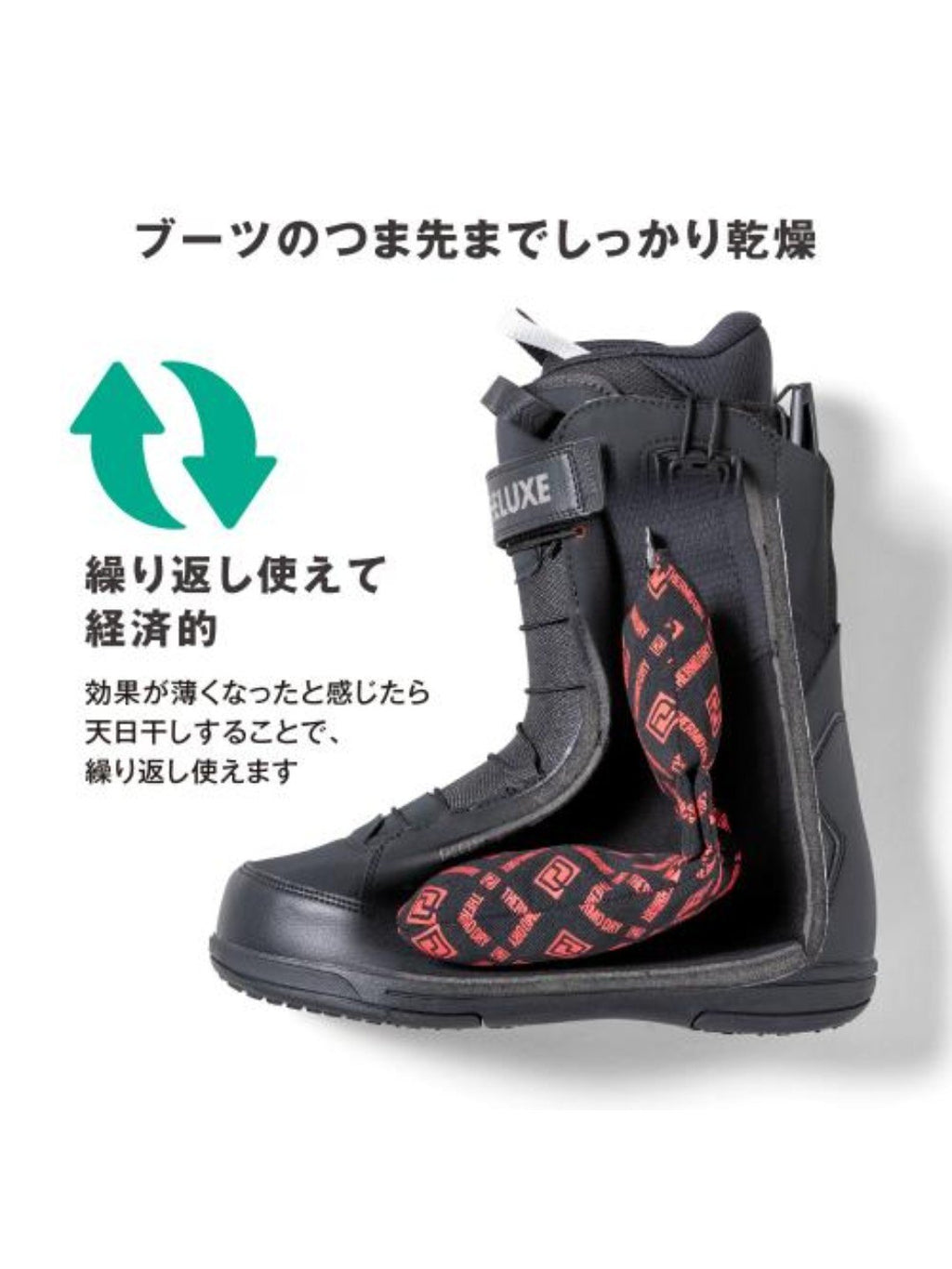 THERMO DRY + #BLACK/RED [0DELX-7025]｜DEELUXE