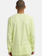 25/26モデル Men's Midweight Base Layer Crew #GLOW YELLOW GREEN [102571]｜BURTON