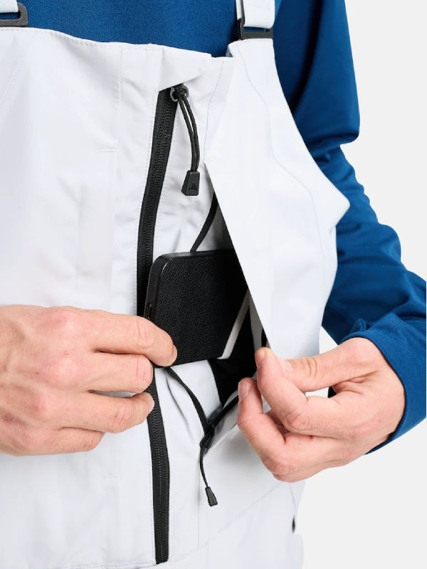 25/26モデル Men's Reserve GORE-TEX 2L Bib Pants #GRAY CLOUD [302451]｜BURTON