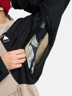 25/26モデル Men's Reserve 2L Relaxed Anorak Jacket #SUMMIT TAUPE/TRUE BLACK [302591]｜BURTON