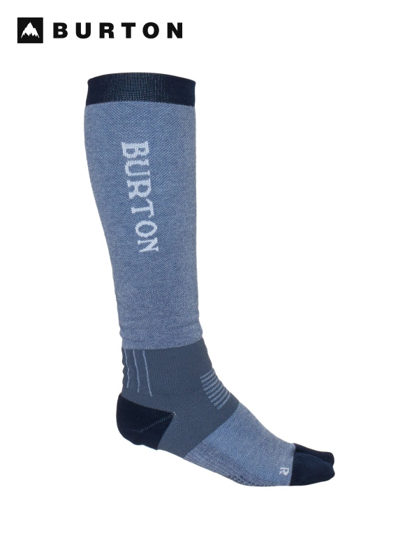 Imprint Split Toe Socks #Heather Denim [176121]｜BURTON