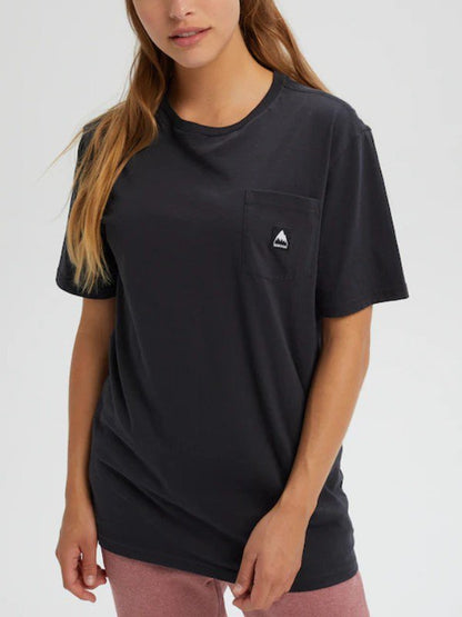 Colfax Short Sleeve T-Shirt #True Black [203851]｜BURTON