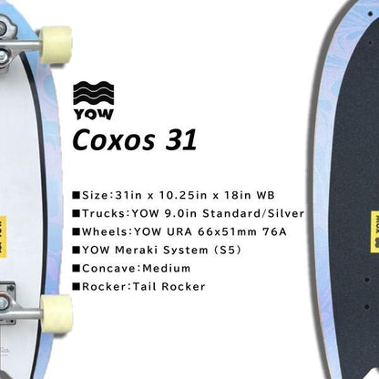 Coxos 31 [10041322 2701]｜YOW SURFSKATE