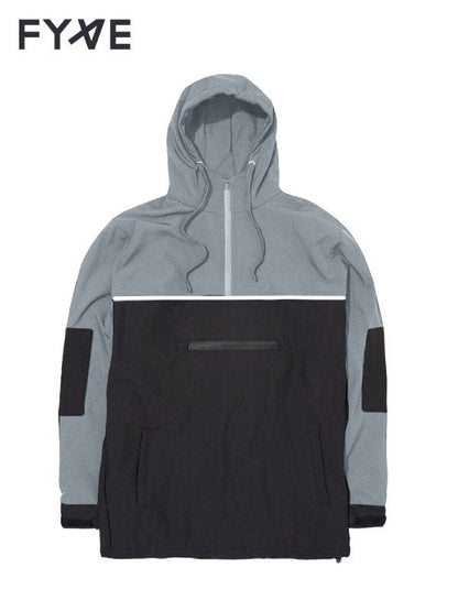 22/23モデル PANEL JACKET #GREY/BLK｜FYVE