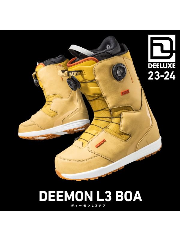 23/24モデル DEEMON L3 BOA S4 #MUSTARD [1123009]｜DEELUXE