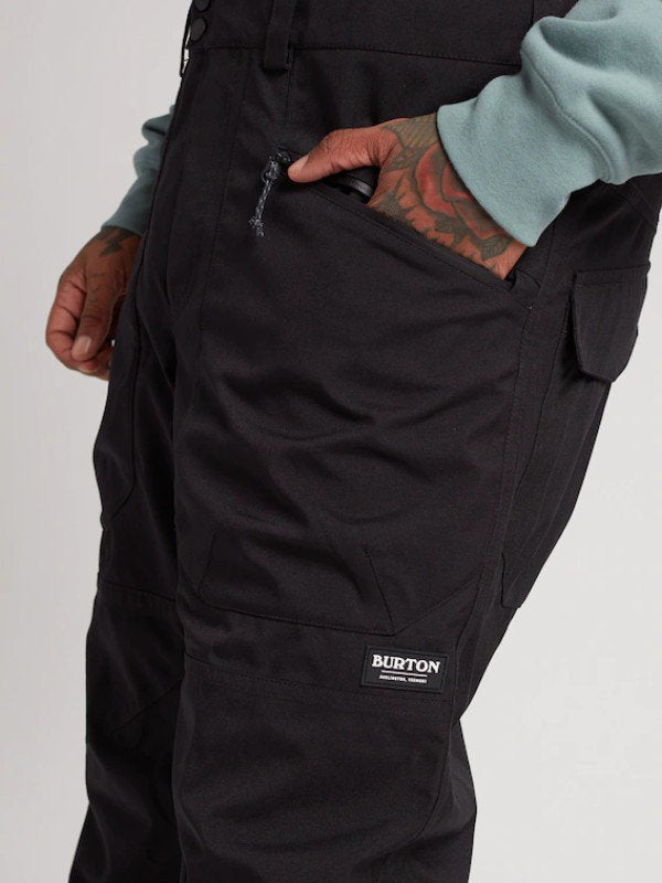 24/25モデル Men's Burton Reserve 2L Bib Pants #True Black [150031]｜BURTON