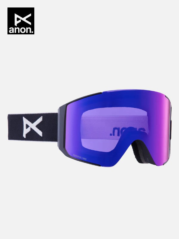 23/24モデル Sync Low Bridge Fit Goggles+Bonus Lens #Black/Perceive Sunny Red [215081]