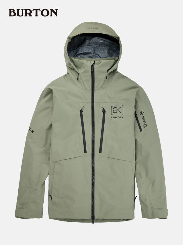 23/24モデル Men's Burton [ak] Hover GORE-TEX PRO 3L Jacket #Hedge Green [100091]｜BURTON