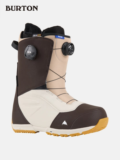 23/24モデル Men's Ruler BOA Snowboard Boots - Wide #Brown/Sand [214261]｜BURTON