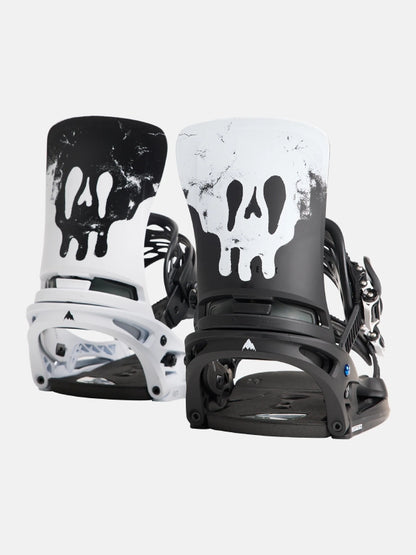 23/24モデル Men's Burton Cartel X EST Snowboard Bindings #Black/White/Graphic [222321]｜BURTON