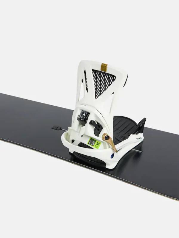 23/24モデル Men's Burton Step On Genesis Re:Flex Snowboard Bindings #White/Gold [229601]｜BURTON
