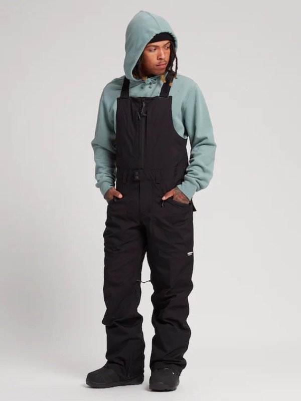 24/25モデル Men's Burton Reserve 2L Bib Pants #True Black [150031