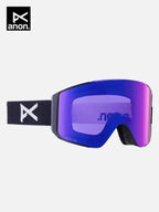 23/24モデル Sync Low Bridge Fit Goggles+Bonus Lens #Black/Perceive Sunny Red [215081]｜ANON