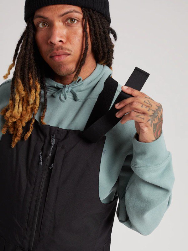 24/25モデル Men's Burton Reserve 2L Bib Pants #True Black [150031]｜BURTON