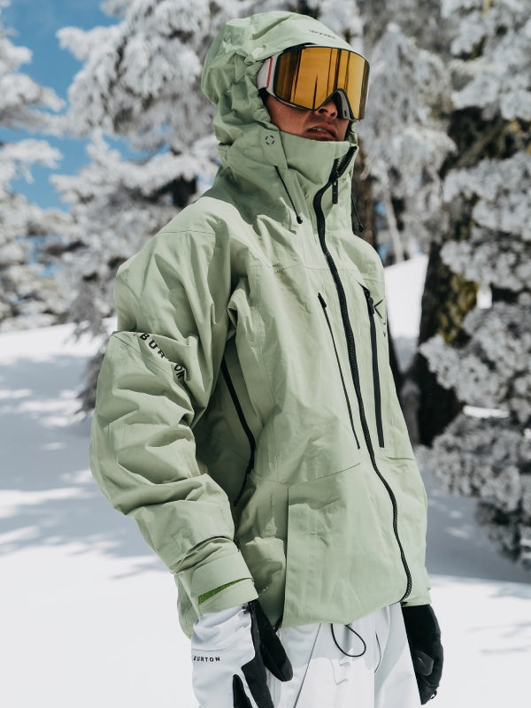 23/24モデル Men's Burton [ak] Hover GORE-TEX PRO 3L Jacket #Hedge Green [100091]｜BURTON