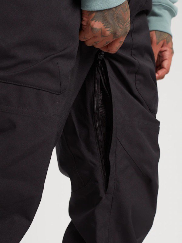 Men's Burton Reserve 2L Bib Pants #True Black [150031]｜BURTON