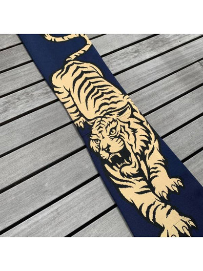 KNIT COVER TIGER #NAVY｜eb's