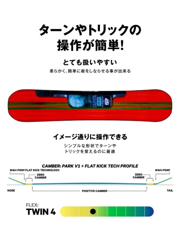 23/24モデル PATHFINDER -CAMBER- [3023010] 【大型商品/送料無料】｜CAPITA