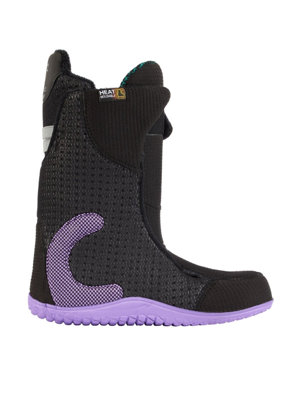 23/24モデル Women's Burton Supreme Wide Snowboard Boots #Black [106311]｜BURTON