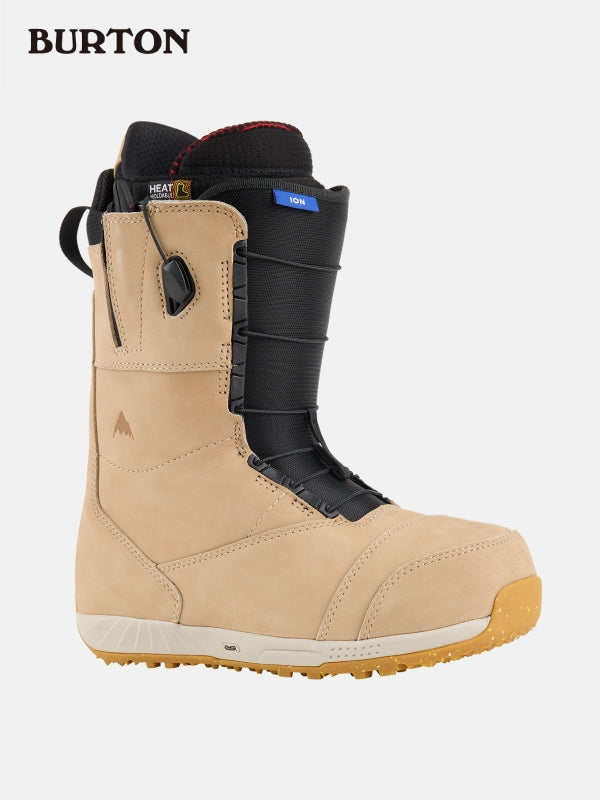23/24モデル Men's Burton Ion Leather Snowboard Boots #Sandstone [150851]｜BURTON