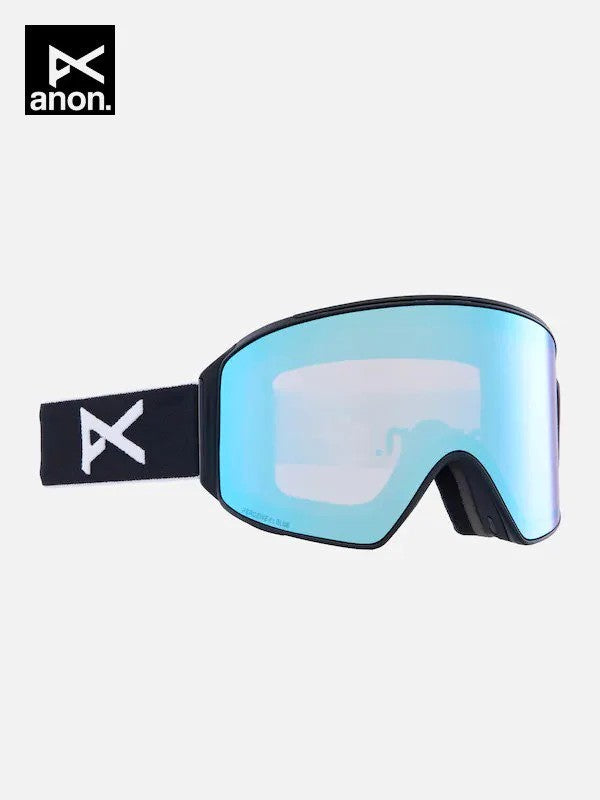 23/24モデル M4 Cylindrical Goggles +Bonus Lens+MFI Face Mask #Black/Perceive Variable Blue [203401]｜ANON